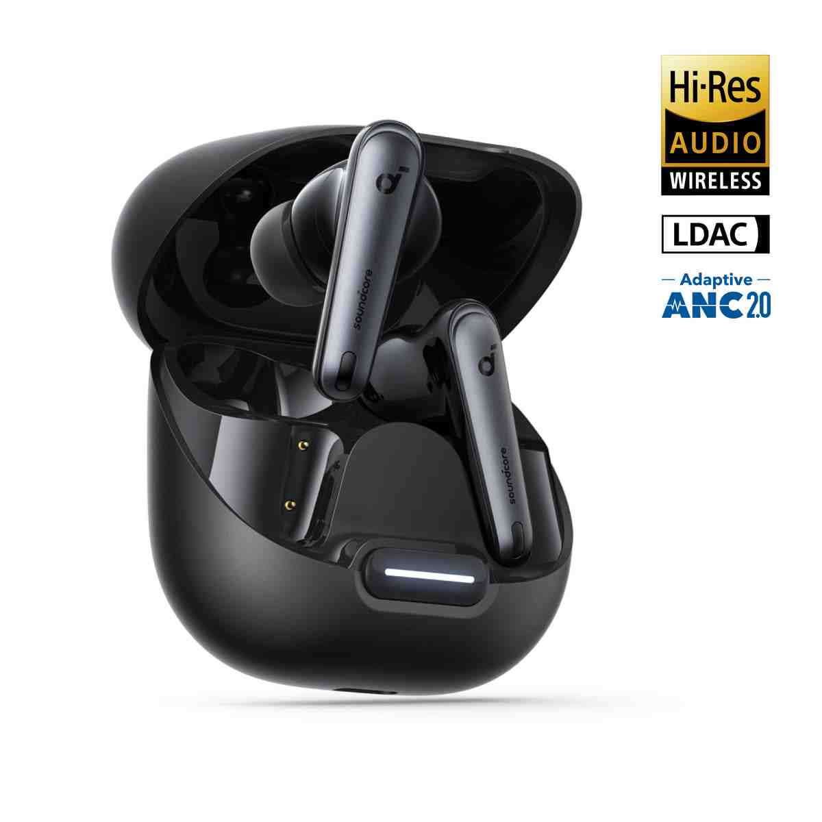 Soundcore Liberty 4 NC True-Wireless Noise Cancelling Earbuds.