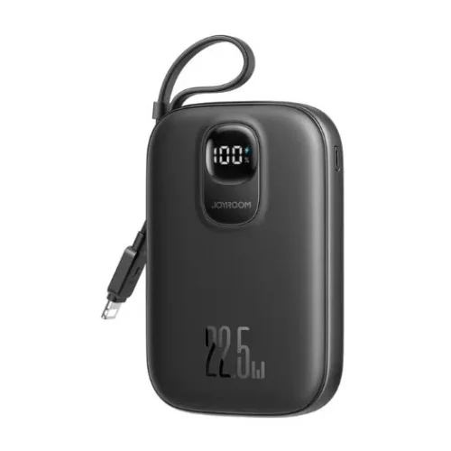 Joyroom JR-PBF17 10000mAh 22.5W Fast Charging Power Bank With Type-C Cable.