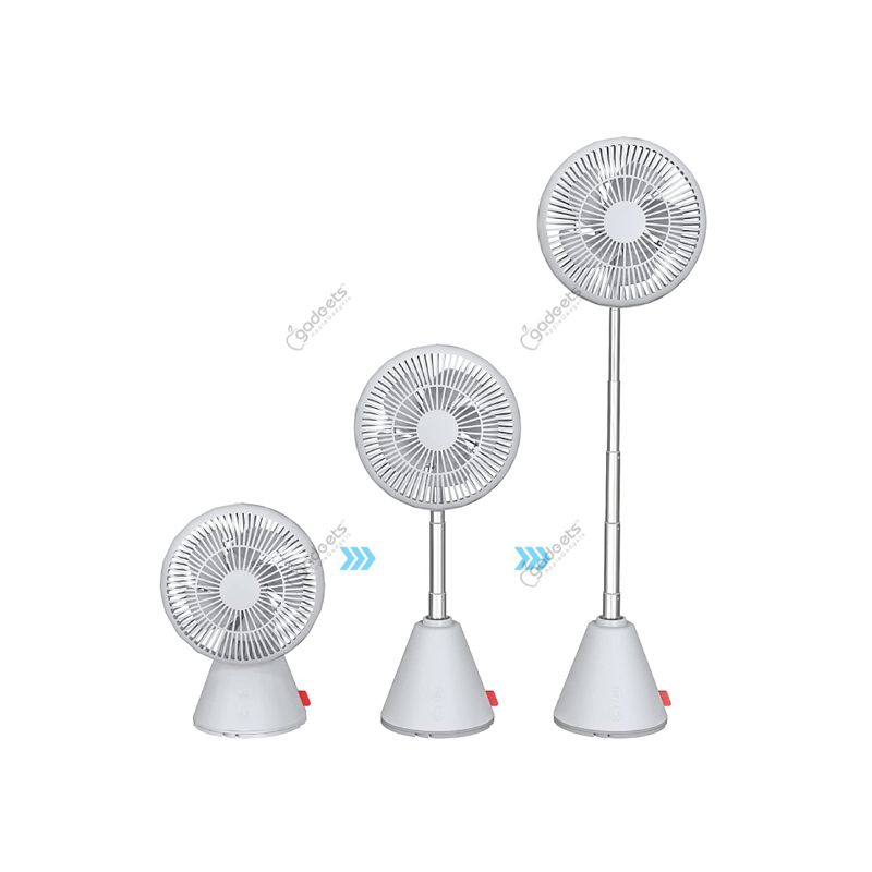 Xundd XDOT-024 USB Rechargeable Oscillating Fan - 8000mAh